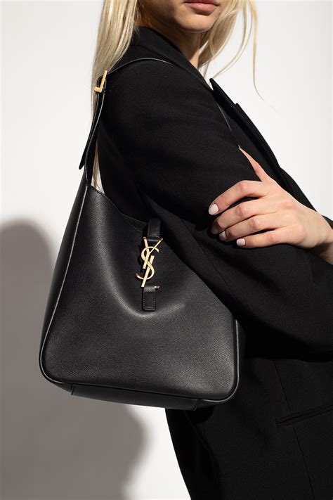 ysl le 5 a 7 bag|SAINT LAURENT Le 5 à 7 Supple large suede shoulder bag.